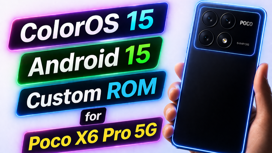 ColorOS 15 for Poco X6 Pro 5G